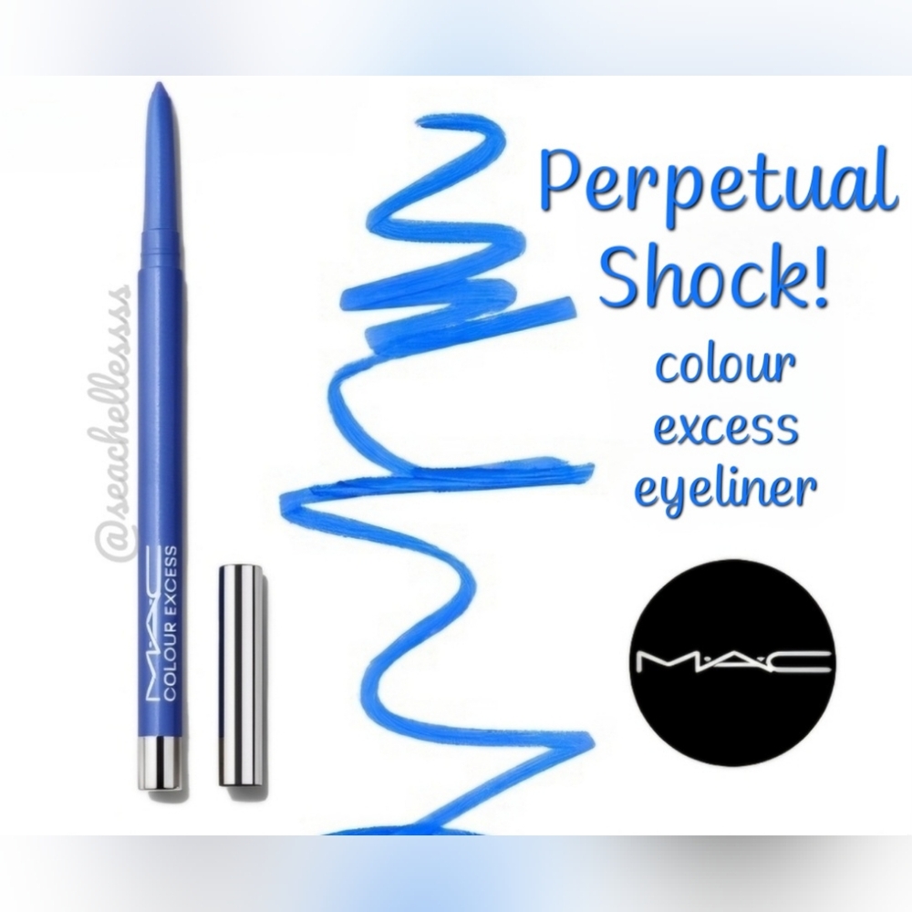 Mac Colour Excess Gel Pencil Eye Liner | Perpetual Shock Blue | Brand New in Box